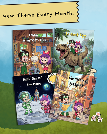 Monthly Magic Mail For Kids (Ages 4-9)