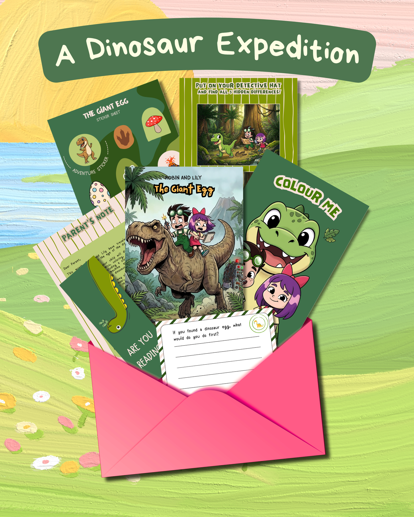 Monthly Magic Mail For Kids (Ages 4-9)