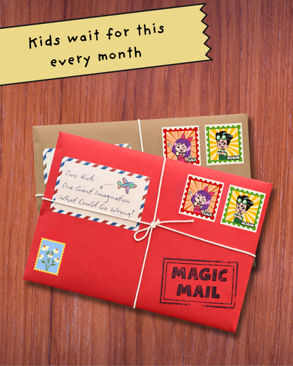 Monthly Magic Mail For Kids (Ages 4-9)