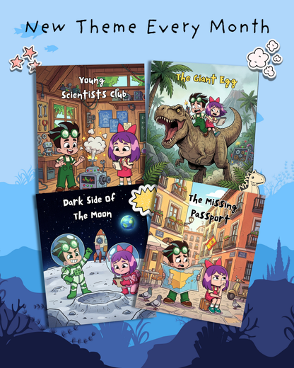 Monthly Magic Mail For Kids (Ages 4-9)